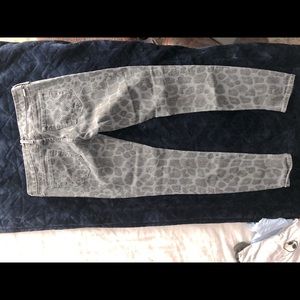 INSANE cheetah print denim MOTHER jeans!